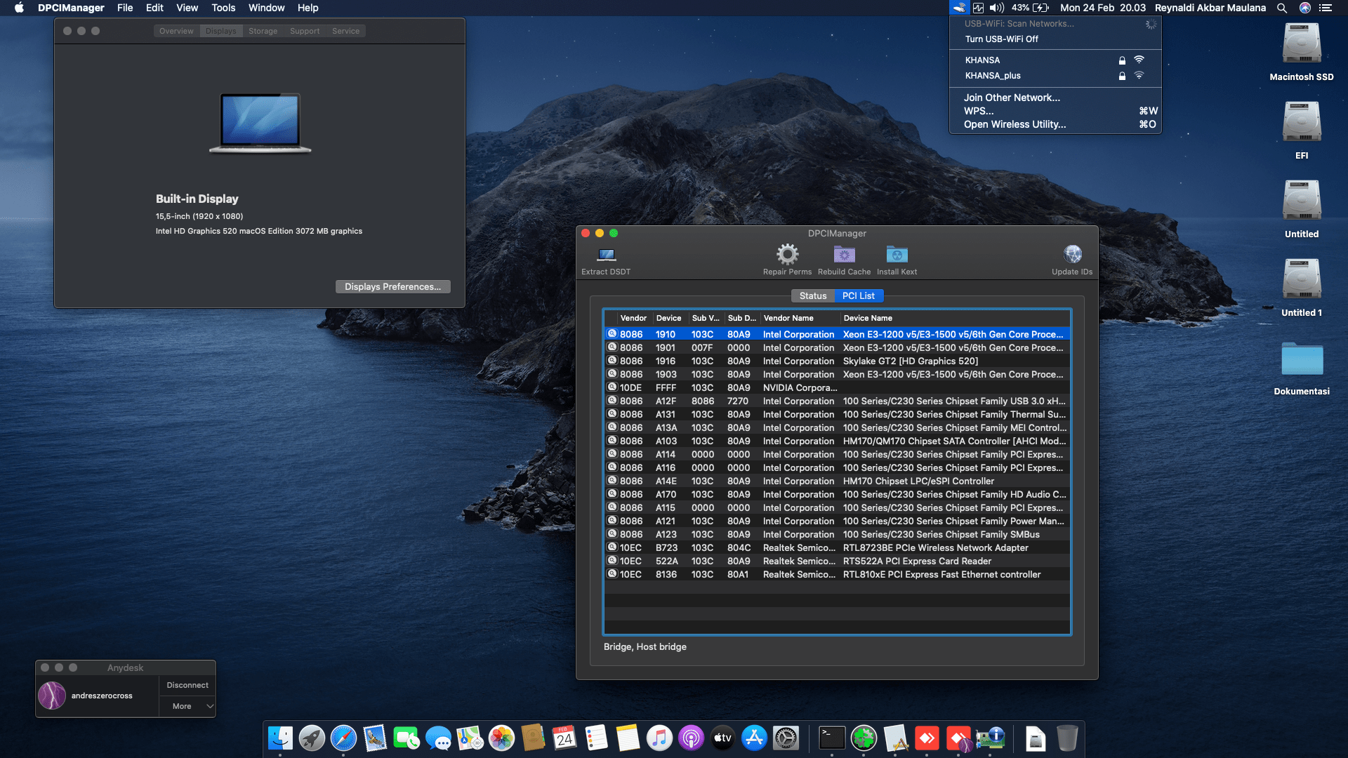 HP Pavilion 15 AK050TX [SkyLake   Intel HD 530] 2
